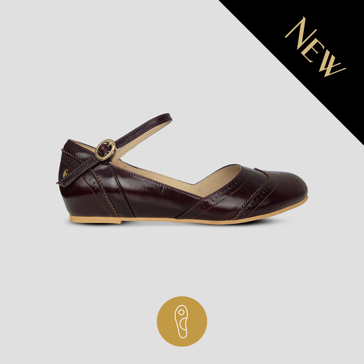 Dorian (Dark Cocoa) with Biomechanical Insole