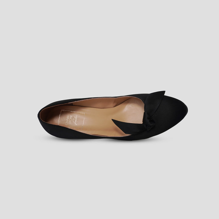 Charlie Stone Shoes ladies vintage satin heels stilettos 1930s 1940s 1950s retro style inspired shoes Vivienne Black 