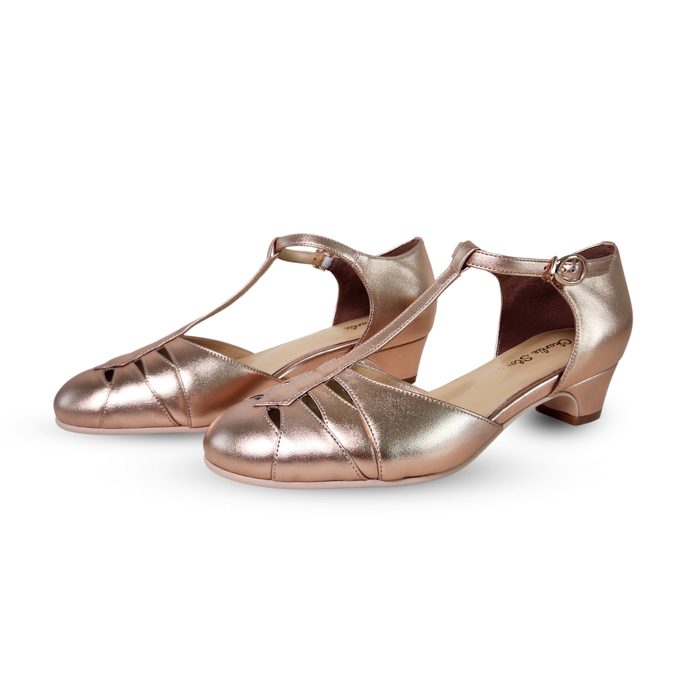 Womens mid heel glitter slingback shoe - Buy Low heel court shoes