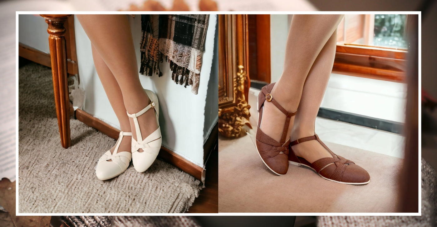I Made 1920s Flapper Shoes : Vintage Capsule Wardrobe Series - YouTube