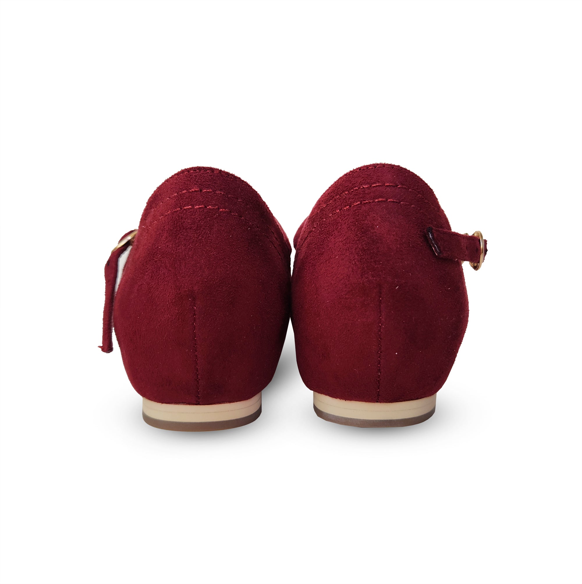 Wine red flats discount
