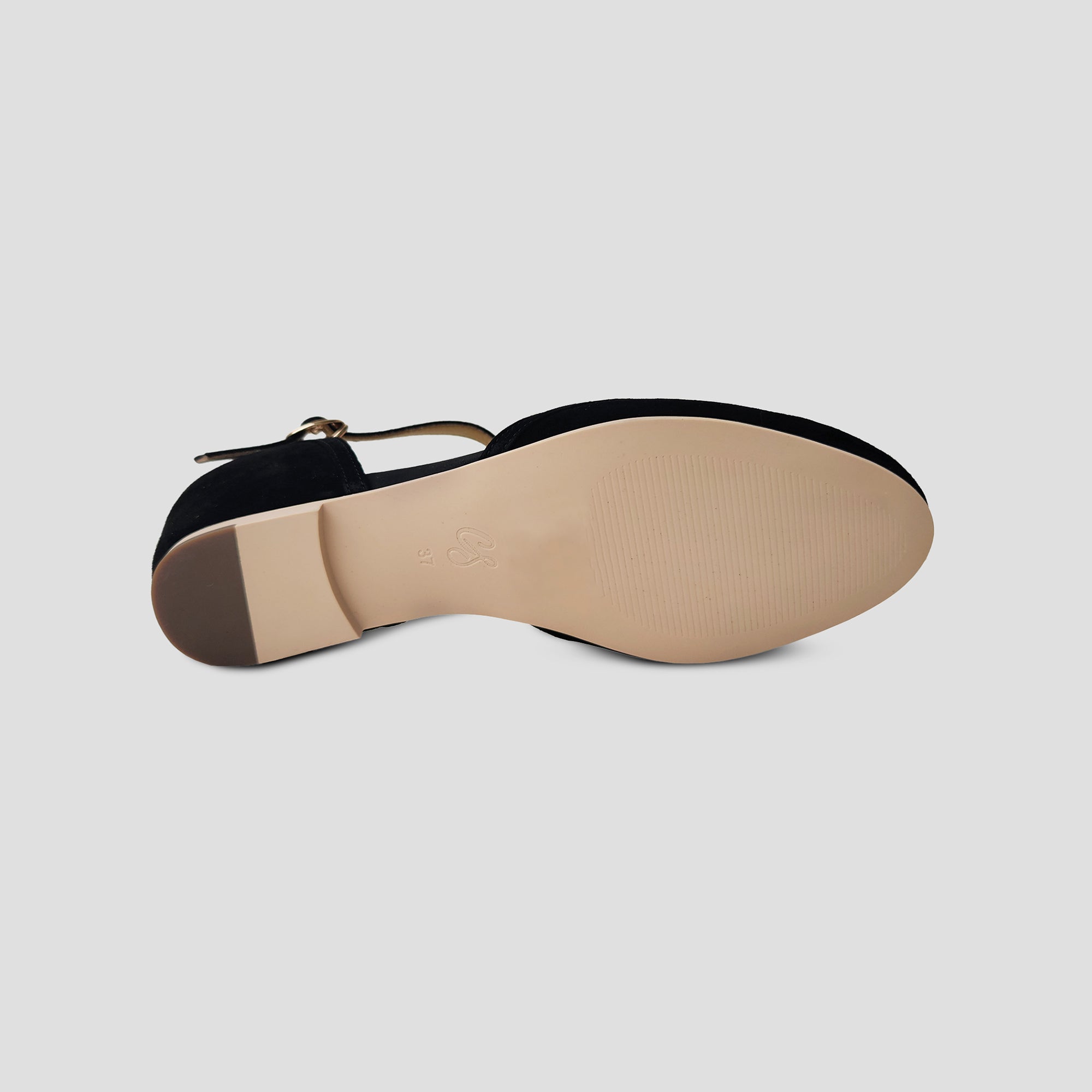 Dark Academia Vintage Inspired Ladies Flats - Serpente (Black
