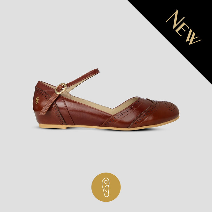 Dorian (Noisette) with Biomechanical Insole