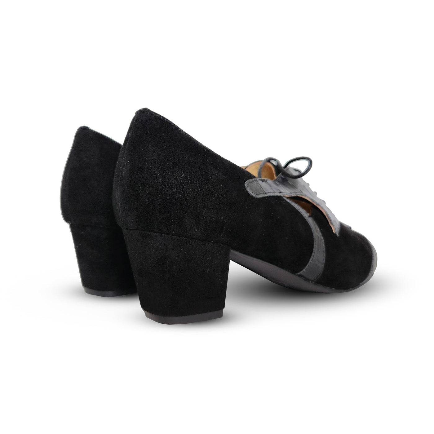 Peaky Blinders 1930s inspired vintage style ladies ankle oxford bootie retro black boot womens shoes Charlie Stone