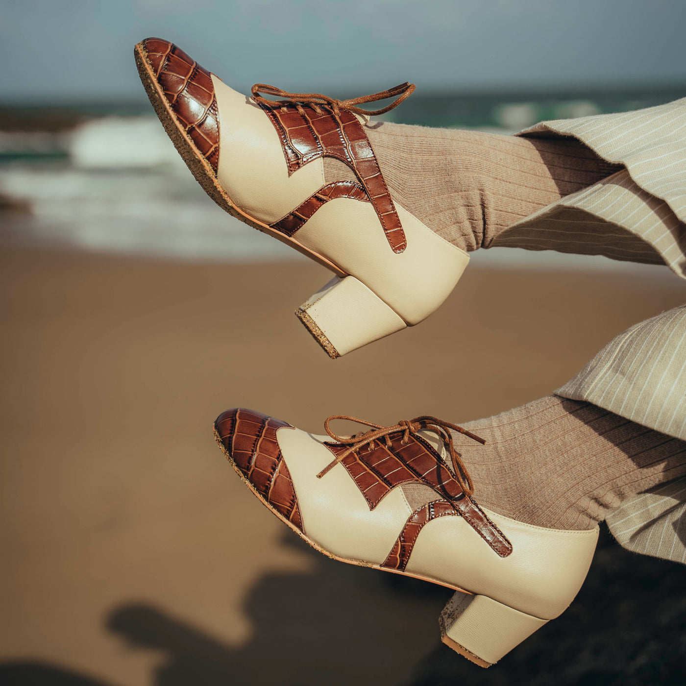  Peaky Blinders 1930s inspired vintage style ladies ankle oxford bootie retro boot womens shoes Charlie Stone