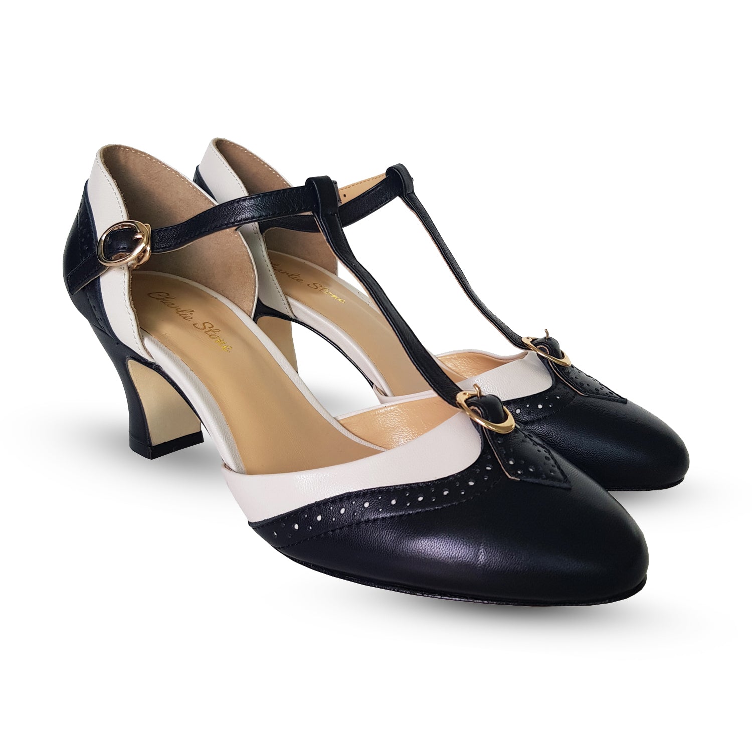 Womens wingtip heels discount