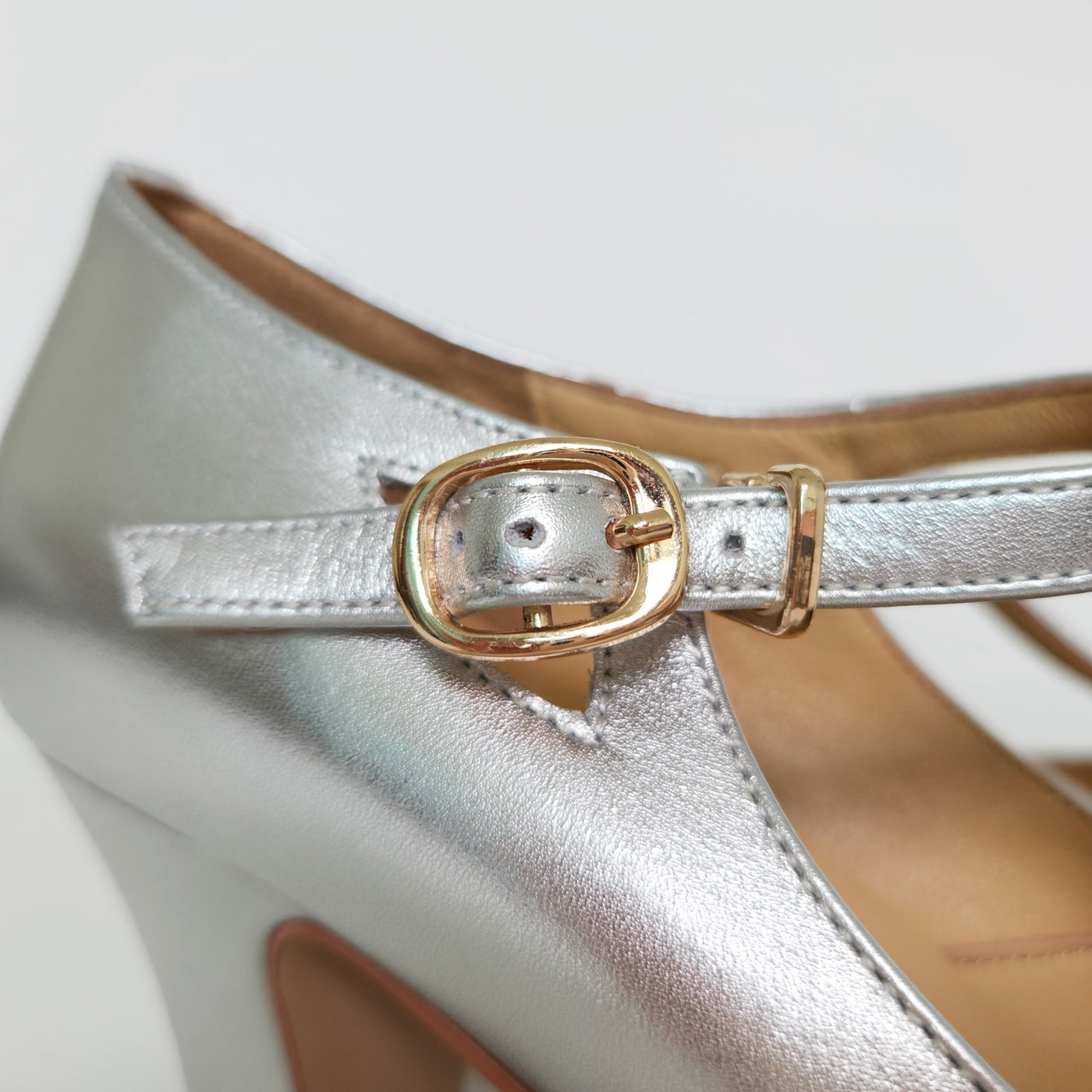 Peaky Blinders 1930s inspired vintage style ladies heel gatsby retro silver women shoes Charlie Stone